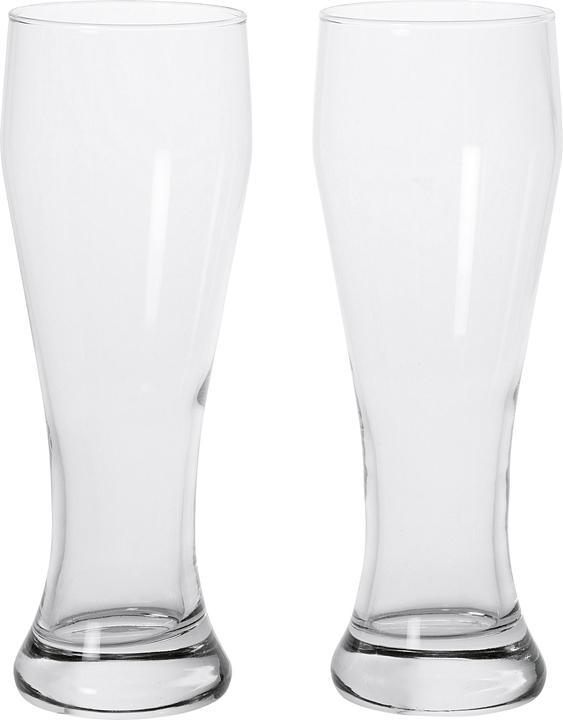 Montana Furniture Verre à bière Basic 655 ml, 2 pièces, transparent (0.66 l, 2 x)