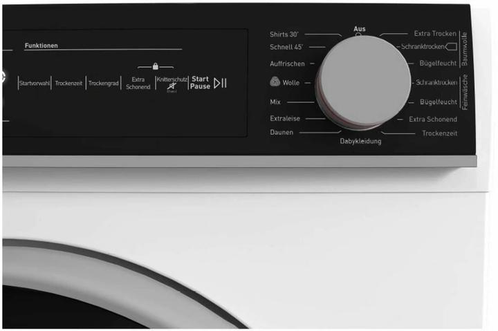 Actual product image Sharp KD-NHH8S8GW3-DE (8 kg, Right, EU plug)