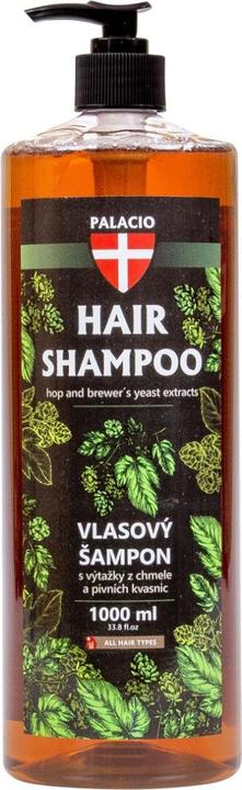 Palacio Haarshampoo mit Extrakten aus Hopfen und Bierhefe (1000 ml, Flüssiges Shampoo)