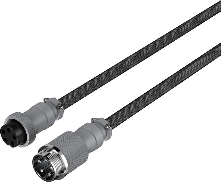 Actual product image HyperX USB-C Coiled Cable Grey (USB 3.0)
