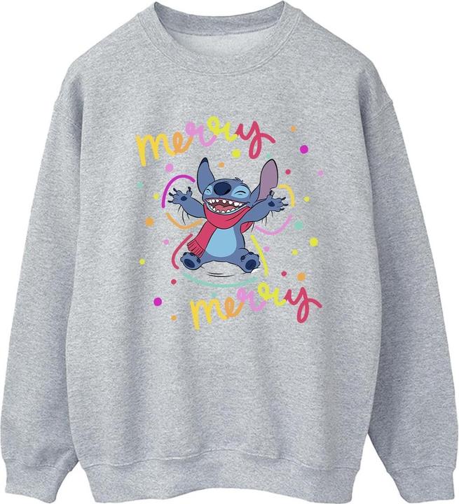 Image du produit Disney - Sweat LILO & STITCH MERRY RAINBOW - Femme (M)