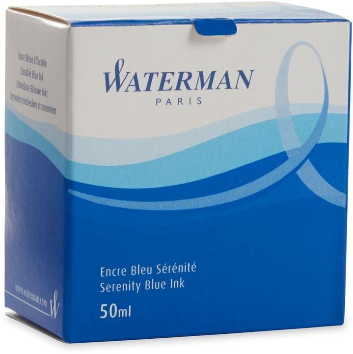 Waterman Tintenflacon (Tintenfass, Blau, Königsblau)