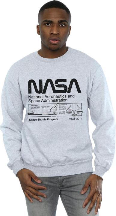 Immagine prodotto Nasa Felpa Uomo Space Shuttle (XXL)