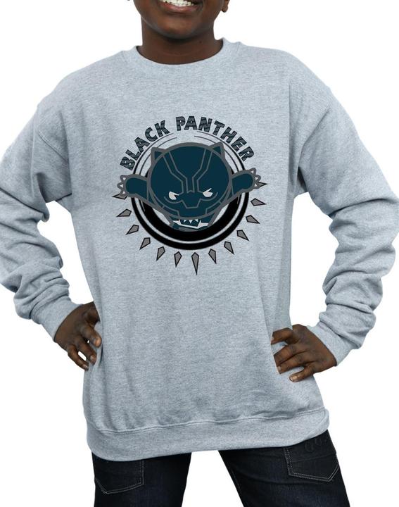 Image du produit - Sweat KAWAII BLACK PANTHER POUNCE - Garçon (116)