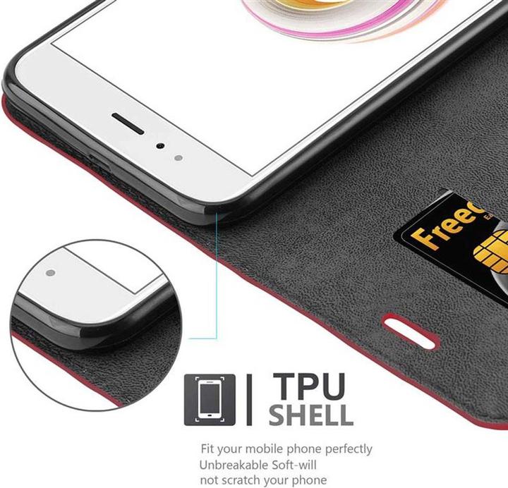 Produktbild Cadorabo Book Invisible Magnet Cover (Xiaomi Mi A1, Xiaomi Mi 5X)