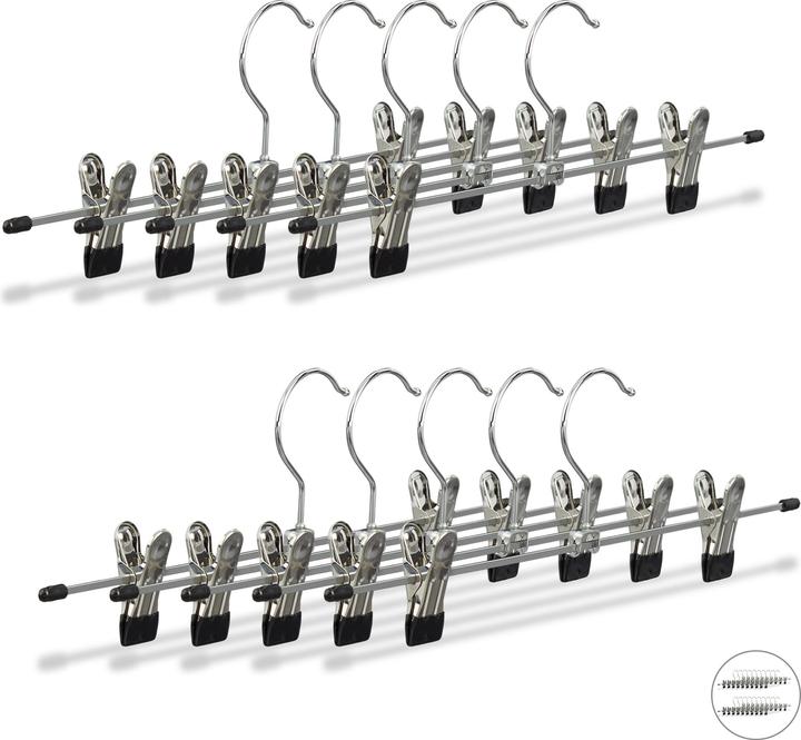 Produktbild Relaxdays Hosenbügel Set (10 x)