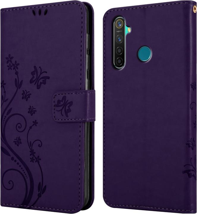 Immagine prodotto Cadorabo Custodia a libro floreale per Realme 5 PRO / Realme Q (Regno Q)