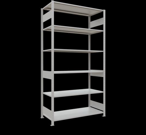 Immagine prodotto Schulte Lagertechnik Sistema di scaffalature di base senza viti MULTIplus150 con ripiani di lunghezza