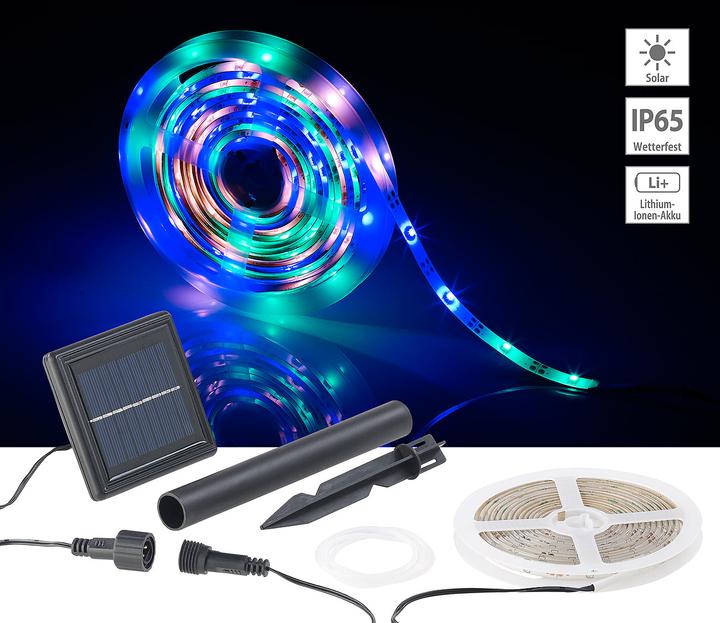 Image du produit Lunartec Solaire (Pink, Vert, Bleu, 300 cm, Extérieur)