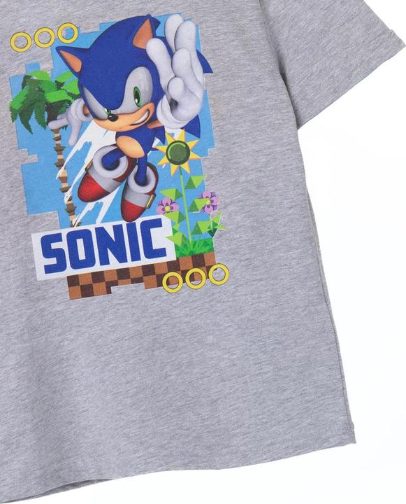 Actual product image Sonic The Hedgehog Childrens/Kids Sonic T-Shirt (158, 164)