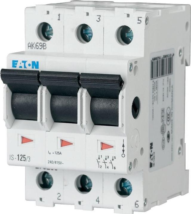 Image du produit Eaton Interrupteur principal 3p 400V 25A