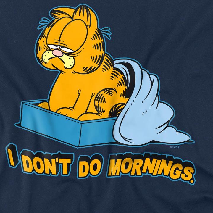 Produktbild Garfield I Don't Do Mornings TShirt (3XL)