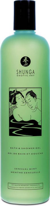 Actual product image Shunga Bath & Shower Gel Sensual Mint 370 ml (370 ml)