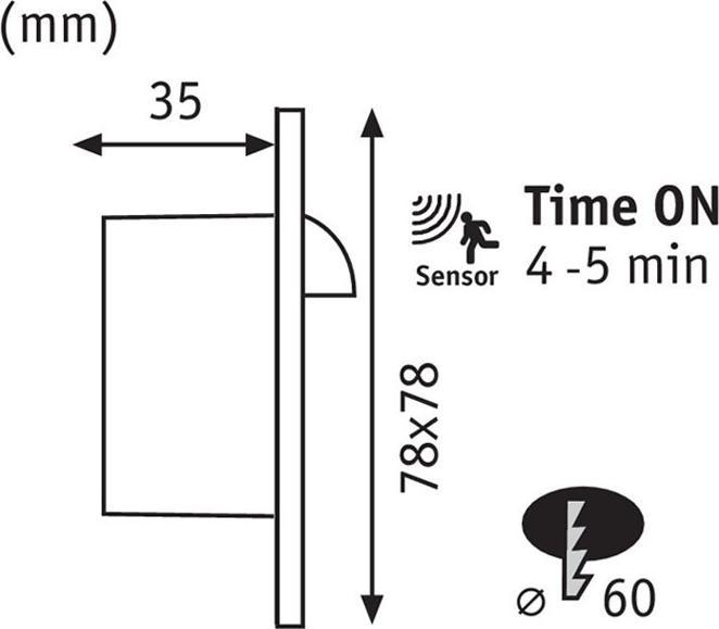 Immagine prodotto Licht-Trend Sensore a scatola chiusa (100 lm)