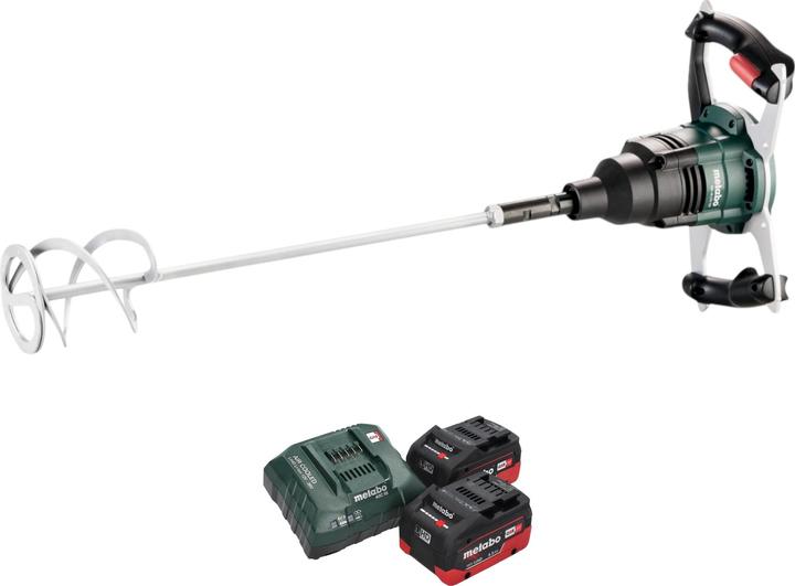 Metabo RW 18 LTX 120 Battery-powered agitator 18 V 40 l mixing capacity 2x LiHD battery 5.5 Ah + charger