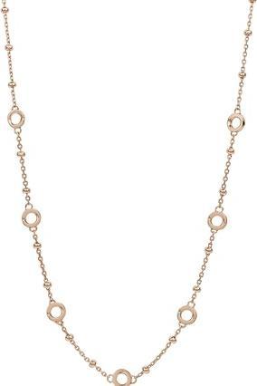 Rosato Fashion Bronze Necklace with Pendant Rings Storie RZC011
