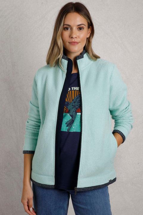 Produktbild Weird Fish Ariana Fleecejacke Durchgehender Reissverschluss (40 D)