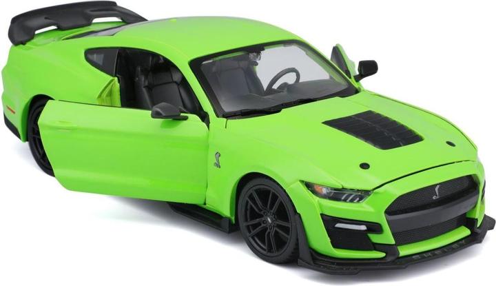 Actual product image Maisto Mustang Shelby GT500 2020 1/24 green