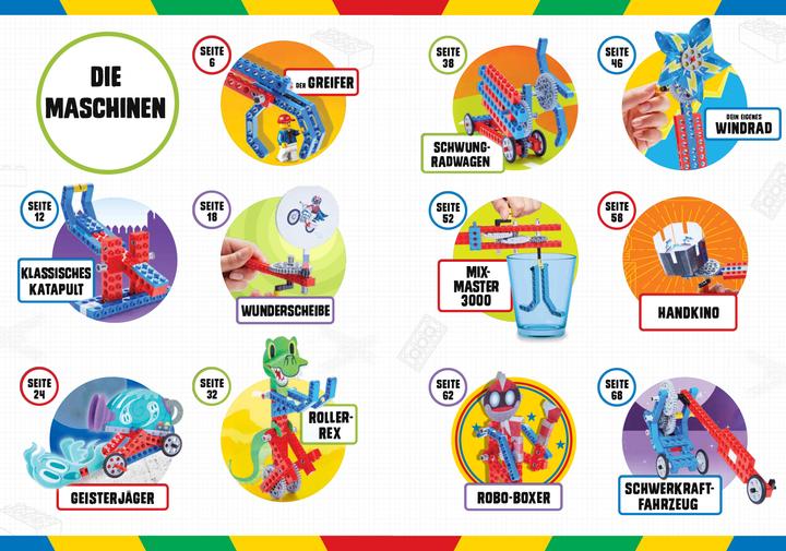 Image du produit Panini Lego Geniale Maschinen: Mit 11 Modellen (Allemand, Panini, Anita Weinberger-Schwendenwein, 2018)