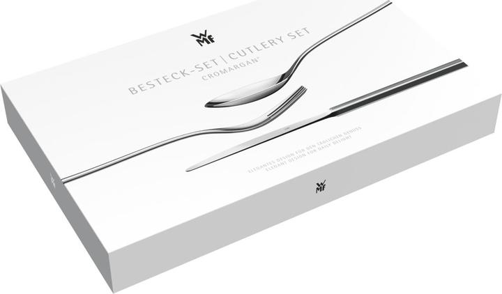 Produktbild WMF Besteck Besteckset 6 Personen Boston 30tlg Monobloc-Messer Edelstahl poliert (30 Stück, Besteck Set)