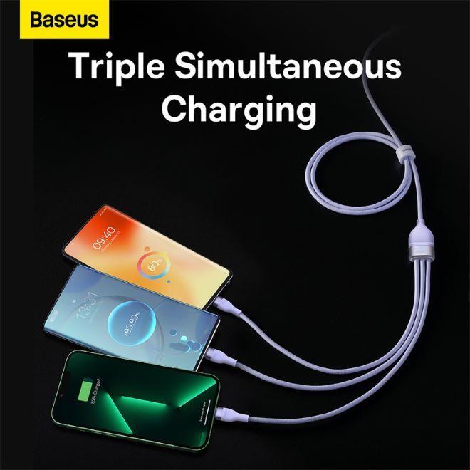 Productafbeelding Baseus Flash serie II" C type USB (1.50 m, USB 3.2 Gen 1, 100 W)