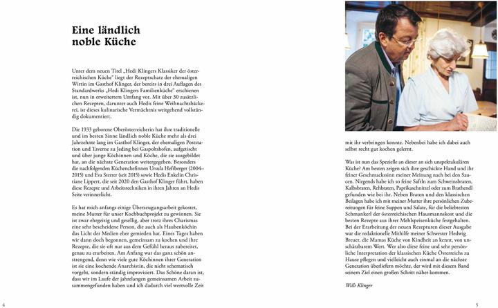 Produktbild Hedi Klingers Klassiker der österreichischen Küche (Deutsch, Willi Klinger, 2022)