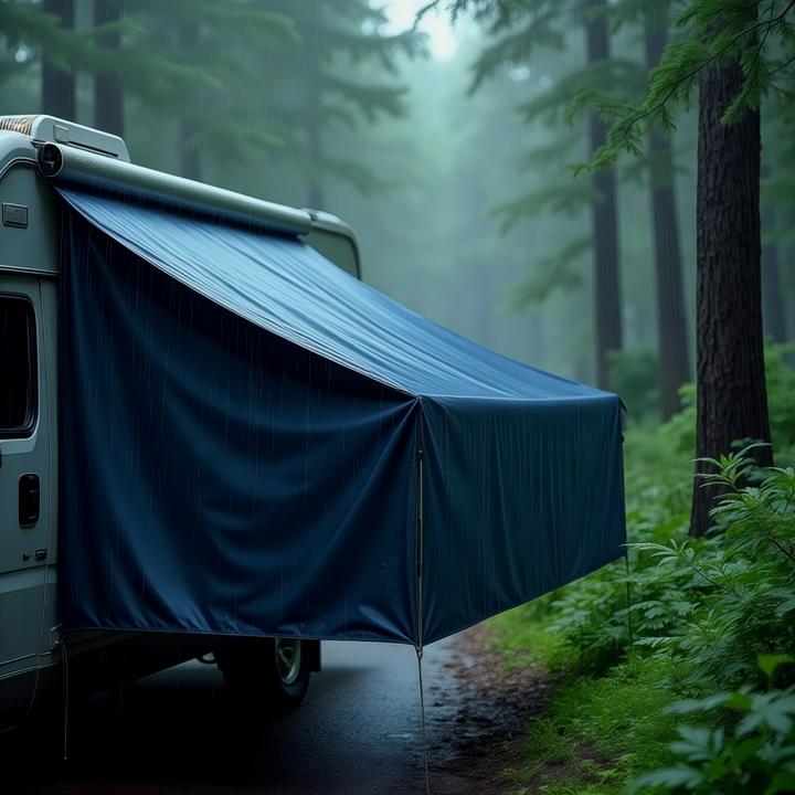 Actual product image Wiltec Cover tarpaulin weatherproof blue 7x6m PE tarpaulin with eyelets 240g/m² Garden tarpaulin (7 x 6 m)