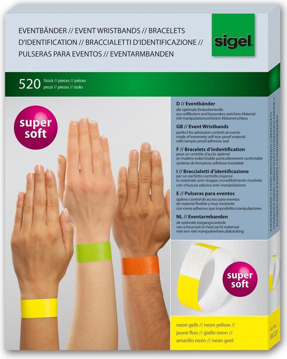 Immagine prodotto Sigel Nastri per eventi Super Soft (25 mm)