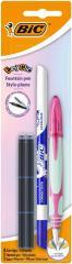 Immagine prodotto Bic Easy Clic Stift + Minen + Radiergummi (0.32 mm)