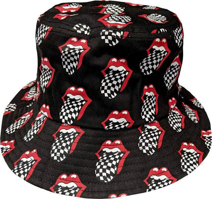 The Rolling Stones Modello con lingua a scacchiera U: 58 cm (Gr.)