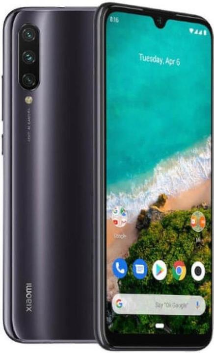 Xiaomi Mi A3 (64 GB, Kind of Grey, 6.08", Hybrid Dual SIM, 48 Mpx, 4G)