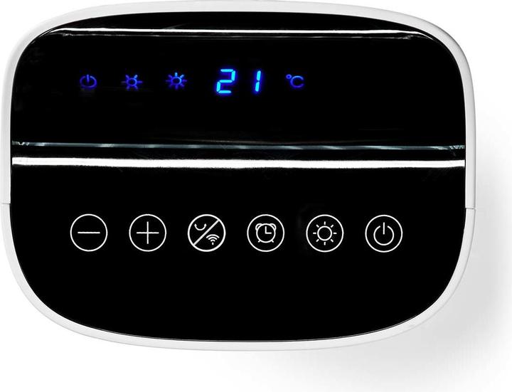 Actual product image Nedis SmartLife ceramic PTC fan heater | Wi-Fi | 2000 W | 2 heat settings | oscillation | display (2000 W)