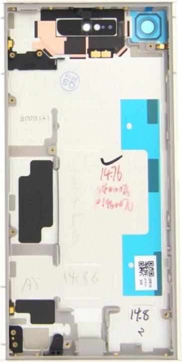 Actual product image Sony Xperia XZ1 G8341 Back silver (Rechargeable battery, Sony Xperia XZ1)