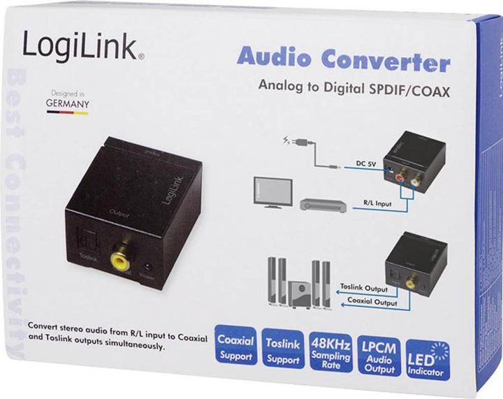 Actual product image LogiLink Analog Audio Converter (Analog -> Digital)