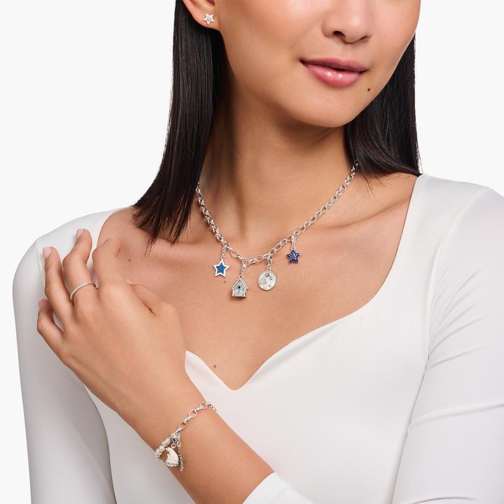 Produktbild Thomas Sabo Charm-Anhänger (925 Sterlingsilber, Geschwärzt, Kaltemail)