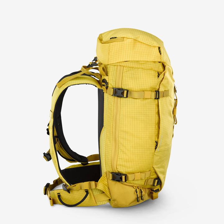 Image du produit Simond Sac à dos d'alpinisme polyvalent et modulable, Alpinism 33 jaune (33 l)