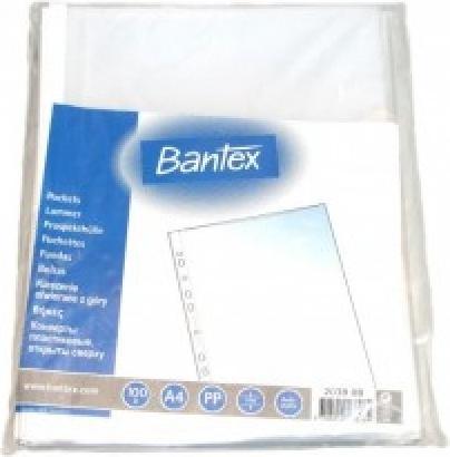Image du produit Bantex Chartek, avec des trous, a4+, 100 µm, paquet de 50 pièces