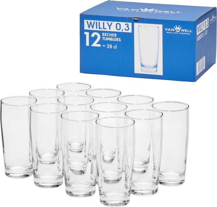 Produktbild Wellco Arcoroc WILLY Stutzen geeicht 0,3 l (0.30 l, 12 x)