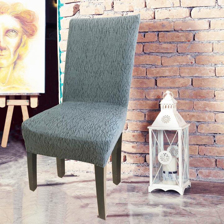 Produktbild Mojawo Jersey Stuhlhusse Stuhlüberzug Stretch Baumwolle formstabil 40x45x65cm