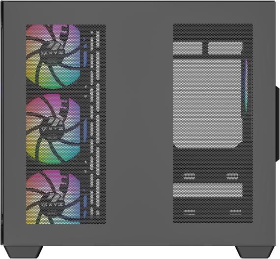 Actual product image xyz X-CS-TESSERACTX-B (mATX, ATX, ITX)