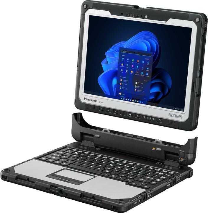 Produktbild Panasonic Toughbook CF-33 mk3 4G/LTE inkl. Keyboard (12", Intel Core i5-1245U, 16 GB, 512 GB, CH)