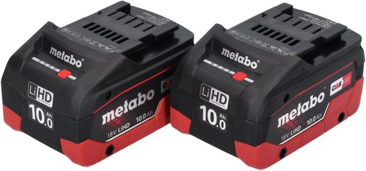 Image du produit Metabo Kit de batterie LiHD 2x 18 V 10,0 Ah CAS System ( 2x 625549000 ) (18 V)