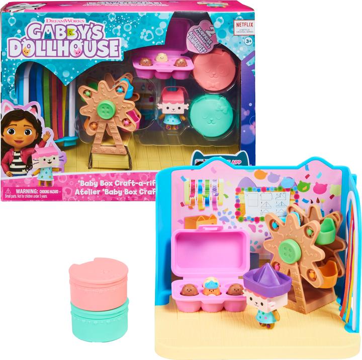 Produktbild Spin Master Gabby's Dollhouse Baby Kitty's Knutselkamer