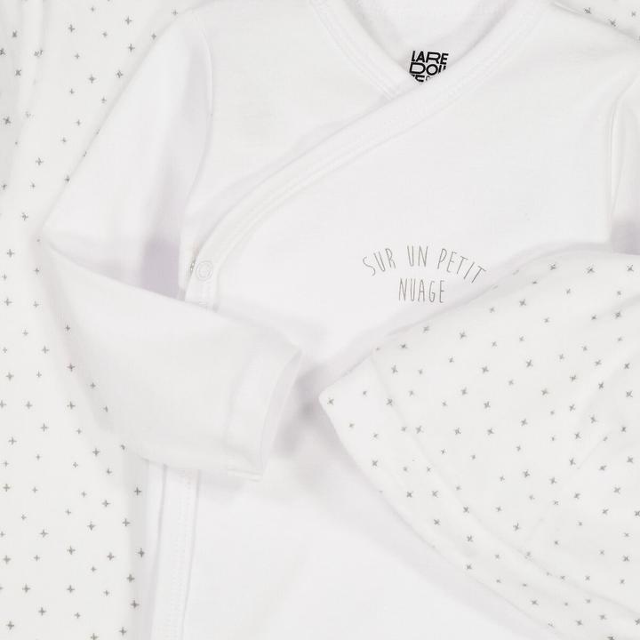Image du produit La Redoute Collections Ensemble de 3 pièces pour nouveau-né (54)