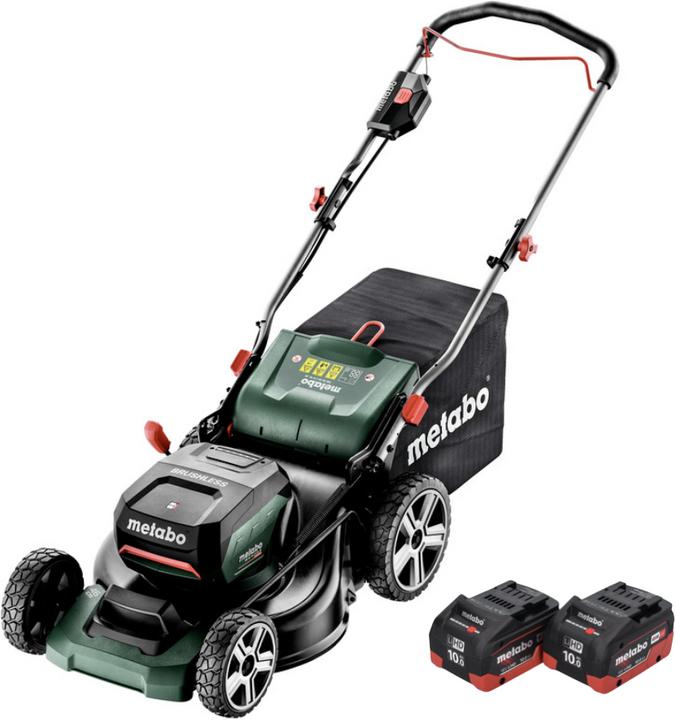 Productafbeelding Metabo RM 36-18 LTX BL 46 Accu grasmaaier 36 V ( 2x 18 V ) 46 cm Borstelloos + 2x accu 10.0 Ah - zonder (Oplaadbare batterij)