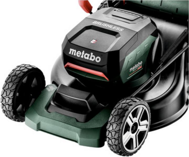 Productafbeelding Metabo RM 36-18 LTX BL 46 Accu grasmaaier 36 V ( 2x 18 V ) 46 cm Borstelloos + 2x accu 5,5 Ah - zonder L (Oplaadbare batterij)