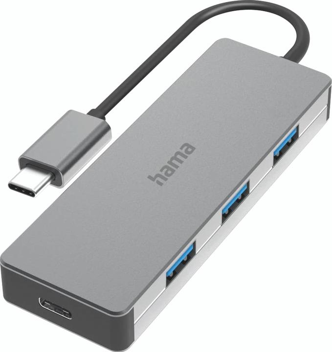 Hama USB Hub (USB-C, 4 Ports)