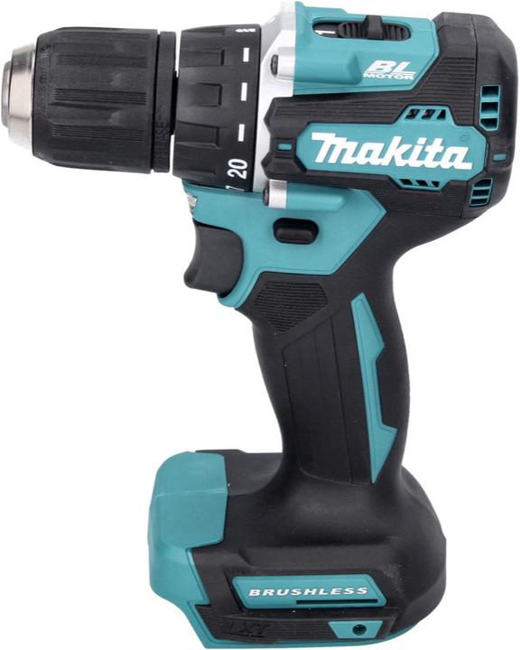 Actual product image Makita DDF 487 RA cordless drill driver 18 V 40 Nm Brushless + 2x battery 2.0 Ah + charger (Rechargeable battery operated)