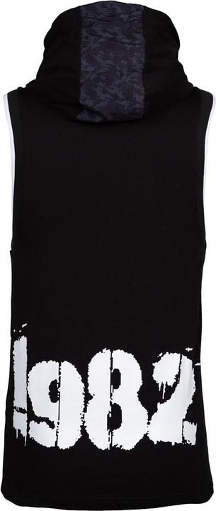 Image du produit Gorilla Wear Débardeur à capuche Loretto - Noir (XXL)