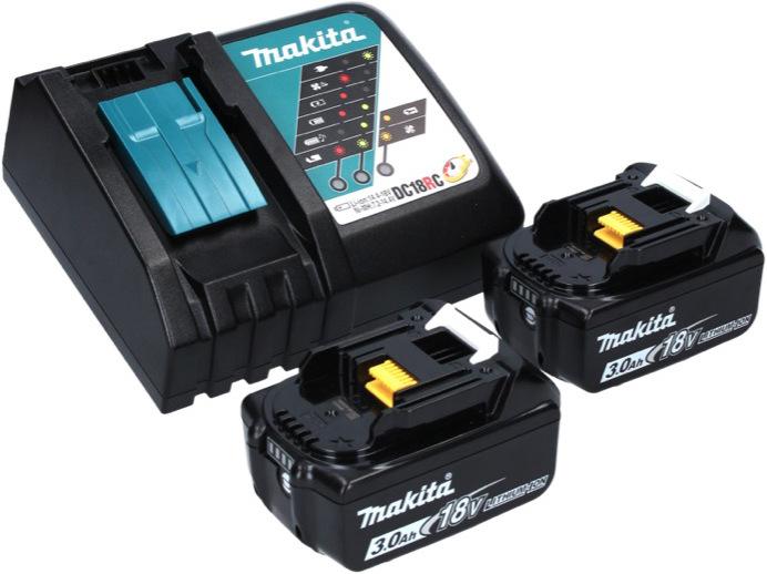 Produktbild Makita DPB 183 RF Akku Bandsäge 18 V 66 mm Brushless + 2x Akku 3,0 Ah + Ladegerät